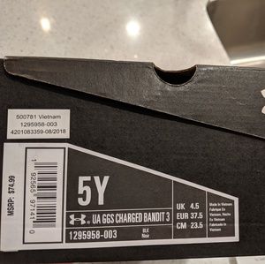 Girls Under Armour Sneakers